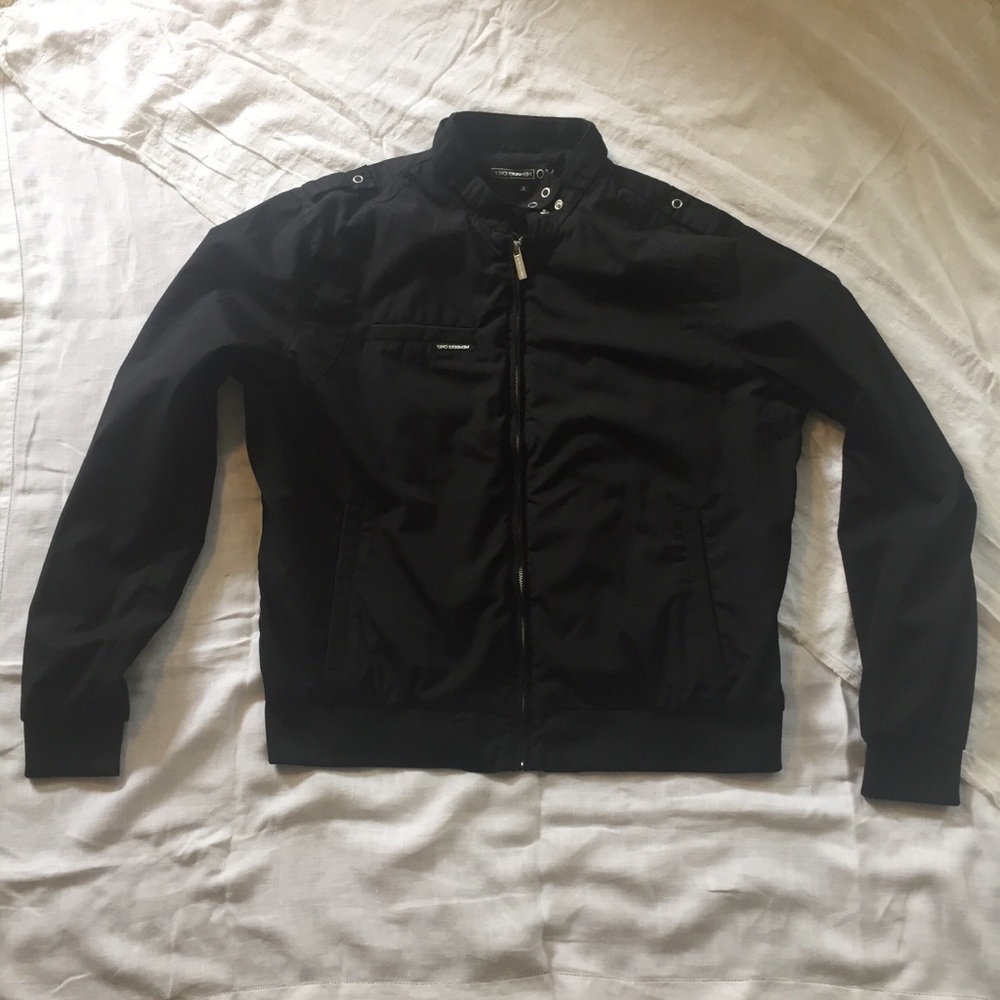 Black Unisex Bomber Jacket